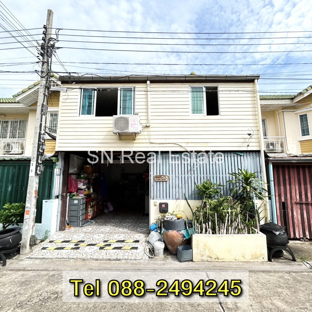 ทาวน์เฮ้าส์ 2 ชั้น บ้านพิศาลบางกระดี่ โครงการ 1 ราคาถูก